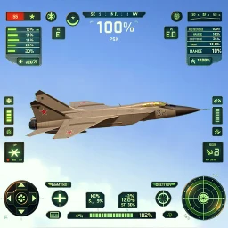 空の戦士：戦闘機での戦闘ゲーム のアイコン